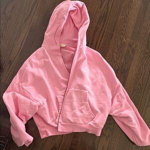 Pink Hooded Sweatshirt Elwood